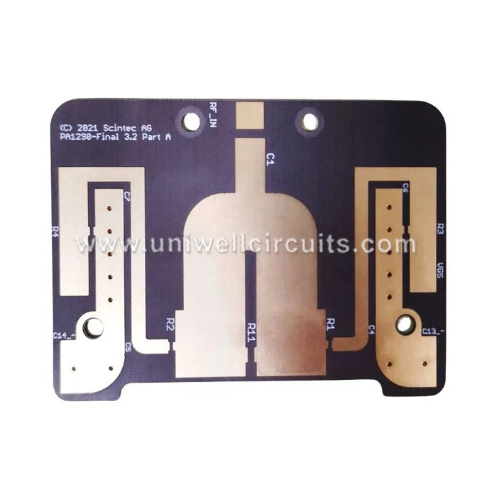 Circuiti Uniwell TC350: PCB in PTFE ad alta conducibilità termica
