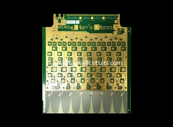 Circuiti Uniwell 12 strati, quattro tempi di pressatura RO4003C+RO4450F pcb
